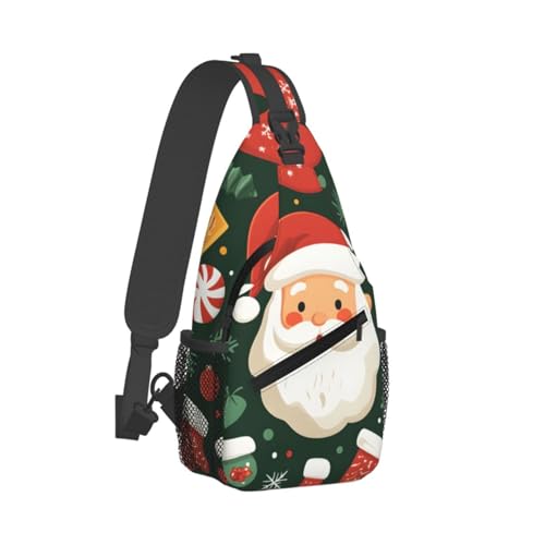 Bolso tipo bandolera Santa Claus para mujer y hombre miniatura 2