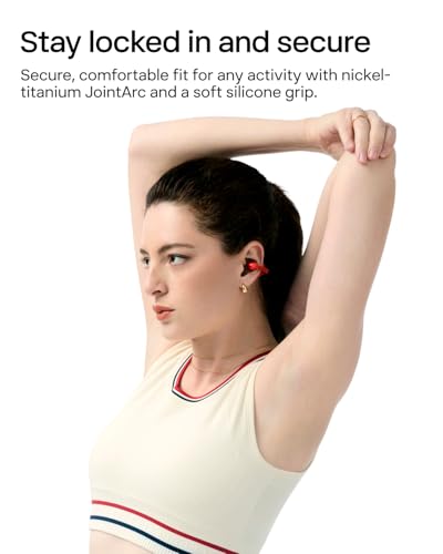 Image of SHOKZ OpenDots ONE-Open-Ear Headphones, Clip-On Earbuds-Wireless Bluetooth Earbuds with Microphone-Secure, Lightweight, Comfort-Premium Dolby Audio-Water Resistant-Fast Charging-Up to 40 hrs Playtime