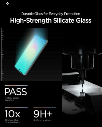 Image of Spigen EZ Fit Pro Tempered Glass for Galaxy A27 5G / M47 5G / F70 Pro 5G | [2Pack] Screen Protector Guard