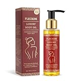 Body Firming Oil, Luxury Body Oil After Shower, Visibly Firms Skin, Improves Elasticity, Hydration for Arms, Legs, Stomach & Body, Soft & Plump Skin, Lightweight Non-Greasy, 3.4 Fl Oz (Pack of 1)