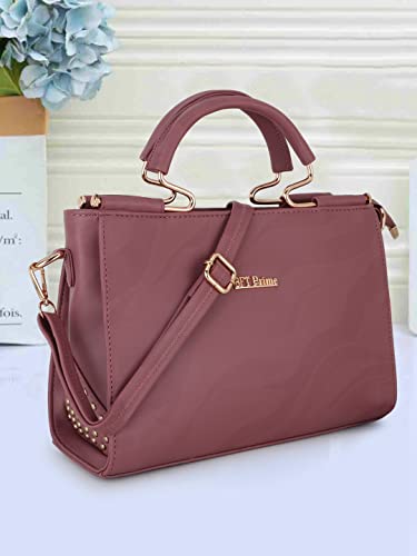 Image of WOMEN MARKS Studded Hand /Sling bag PU Leather Handbag & Crossbody Bag For Women /Girls Shoulder Bag Adjustable & Detachable Sling Strap