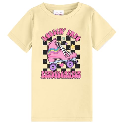 Image of First Day of Kindergarten Shirt First Day of School Gifts for Kids Kindergarten Shirts for Girls T-Shirt Top