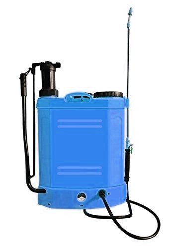 Irroratore/Spruzzatore/Spruzzino/Nebulizzatore/Pompa irroratrice manuale e a batteria ricaricabile 12V 16lt. a spalla/zaino (Cod.:4474)