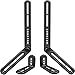 Mounting Dream Soundbar Mount Sound Bar TV Bracket for Mounting Above or Under TV Fits Most of Sound Bars Up to 22 Lbs, with Detachable Long and Short Extension Plates MD5420