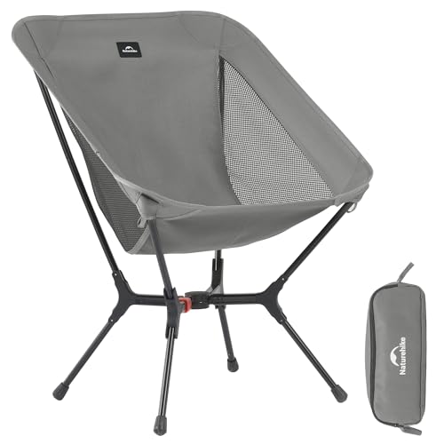 Image of Naturehike YL01 Snap Camping Chair, 1 Second Setup Frame, 441lb Capacity Camp Chair, Portable & Lightweight Backpacking Chair