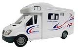 Maxi Camper Jouet avec lumières sonores royales portes capot ouvrables mouvement à embrayage motorhome modèle camping car grand 27 cm Touringcar voiture caravane Van caravane jouet autocaravane