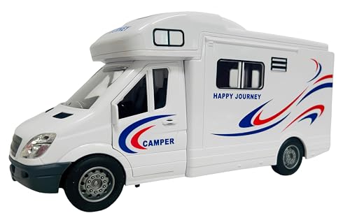 Maxi Camper Giocattolo con Luci Suoni Reali Porte Cofano Apribili