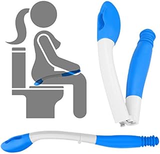 Foldable Toilet Aids for Wiping, Jhua 15.7