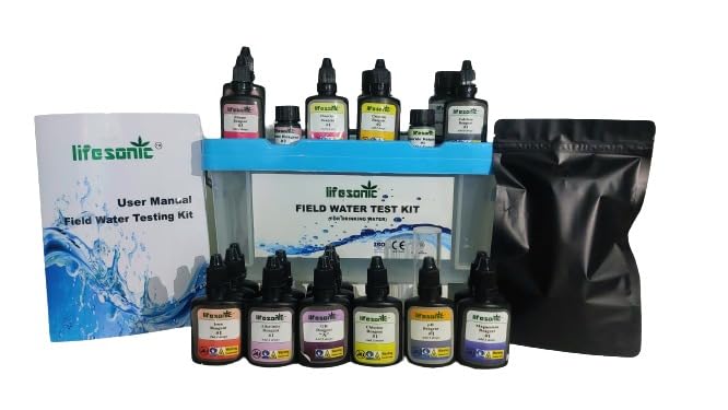 Lifesonic Field Water Test Kit, Complete Testing Solution with Multiple Reagents-picture-26