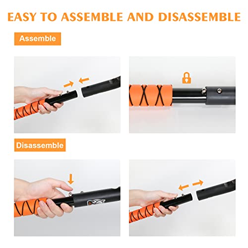 Aoryoa 27" Ice Scraper Snow Brush, Ice Scraper For Car Windshield Detachable Snow Removal Tool With Ergonomic Foam Grip Automotive Accessories For Cars Trucks Suvs #TOP5