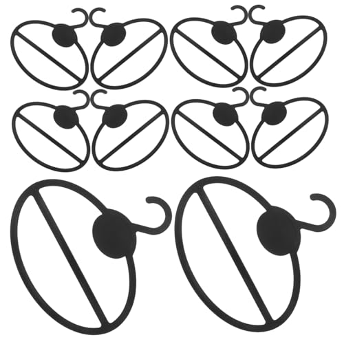ELAYARD 10pièces Cintres Rotatifs Multifonctionnels pour Écharpes De Hangers Plastique pour Rangement Économiseur Espace De Cravates Écharpes Et Accessoires