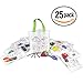 25 Bolsas para Colorear + 1 Bolsa Reutilizable | 25 Bolsas Individuales...