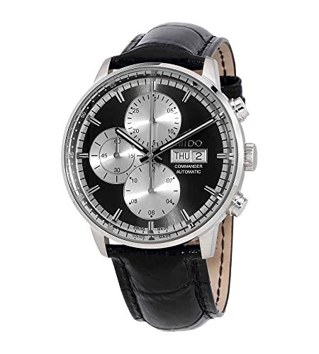 Mido Commander II �����u���b�N�_�C���� �����Y�r���v M0164141606100