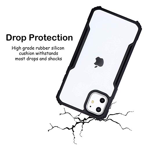 Image of Pikkme Shockproof Eagle Clear Transparent Back Covers and Cases for iPhone 11