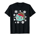Pokémon - Bulbasaur Snowflakes T-Shirt