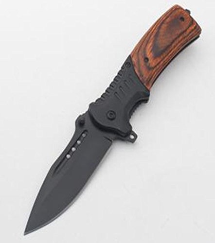 Pocket Knife Spring Assisted Folding Knives - Military EDC USMC Tactical Jack Knifes