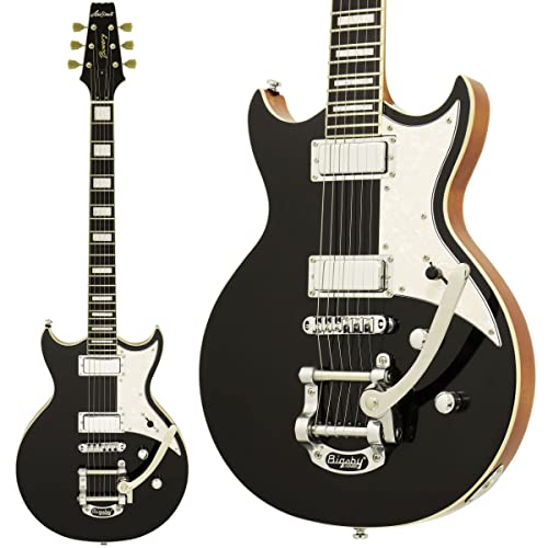 Amazon | AriaProII 212-MK2 BK Black エレキギター | エレキ