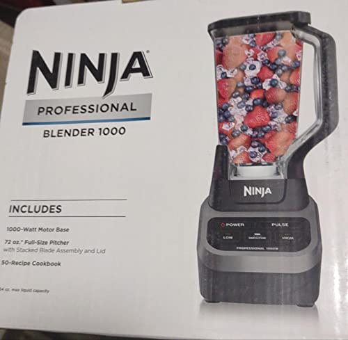 Ninja Professional Blender 1000, CO650B, 1000-Watt Motor Base, 72 oz, Black (Casual) -> Ninja Professional Blender 1000, 1000-Watt Motor Base, 72 oz, Black