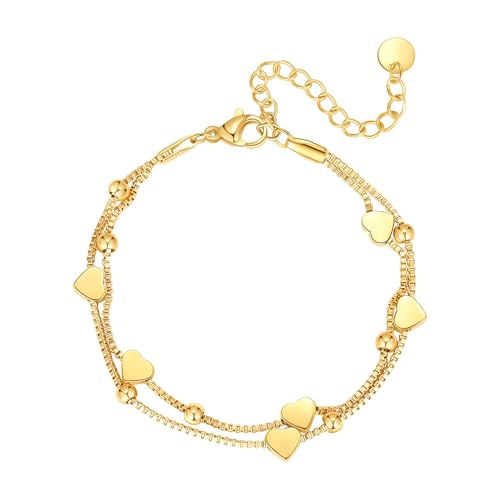 MAHSOD 2 heart bracelets