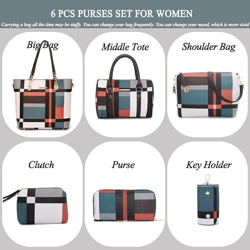 Image of 2E-youth Designer Purses and Handbags for Women Satchel Shoulder Bag Tote Top Handle Bag