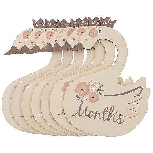 Perchas Bebe Recien Nacido Madera Marca IWOWHERO