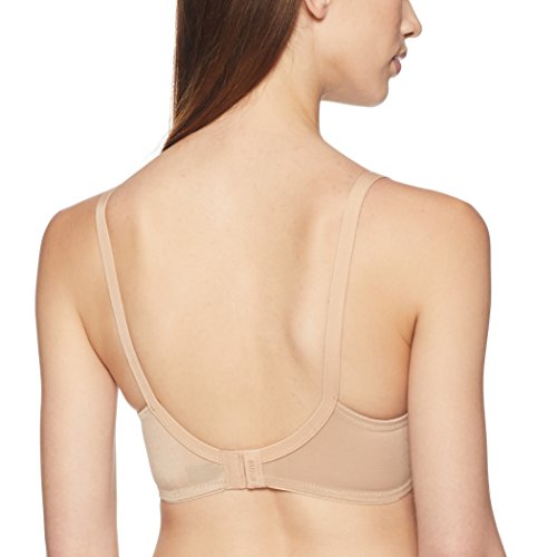 Image of Amante Every de Black Solid Non-Wired Non Padded Everyday Bra