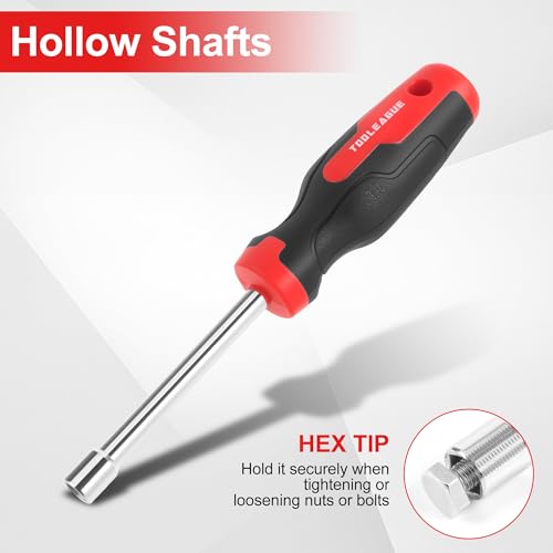 Image of TOOLEAGUE 7Pcs SAE Nut Driver Set