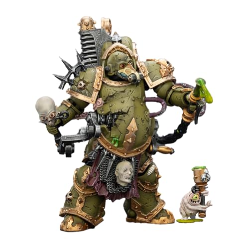 Image of JOYTOY Warhammer 40K 1 /18 Action Figure 15+, Death Guard, Foul Blightspawn, with Plague Sprayer 4.92 inch Collectible Model Birthday Gifts, JT02892