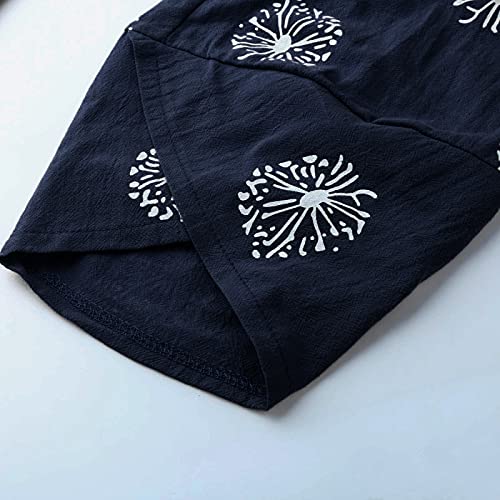 Capri Pants for Women Plus Size Cotton Linen Casual Summer Capri Pants for Women Cropped Comfy Baggy Trousers with Pockets Palazzo Lounge Pants Black Denim Cargo Plus Size Boho Holiday Trendy 20253