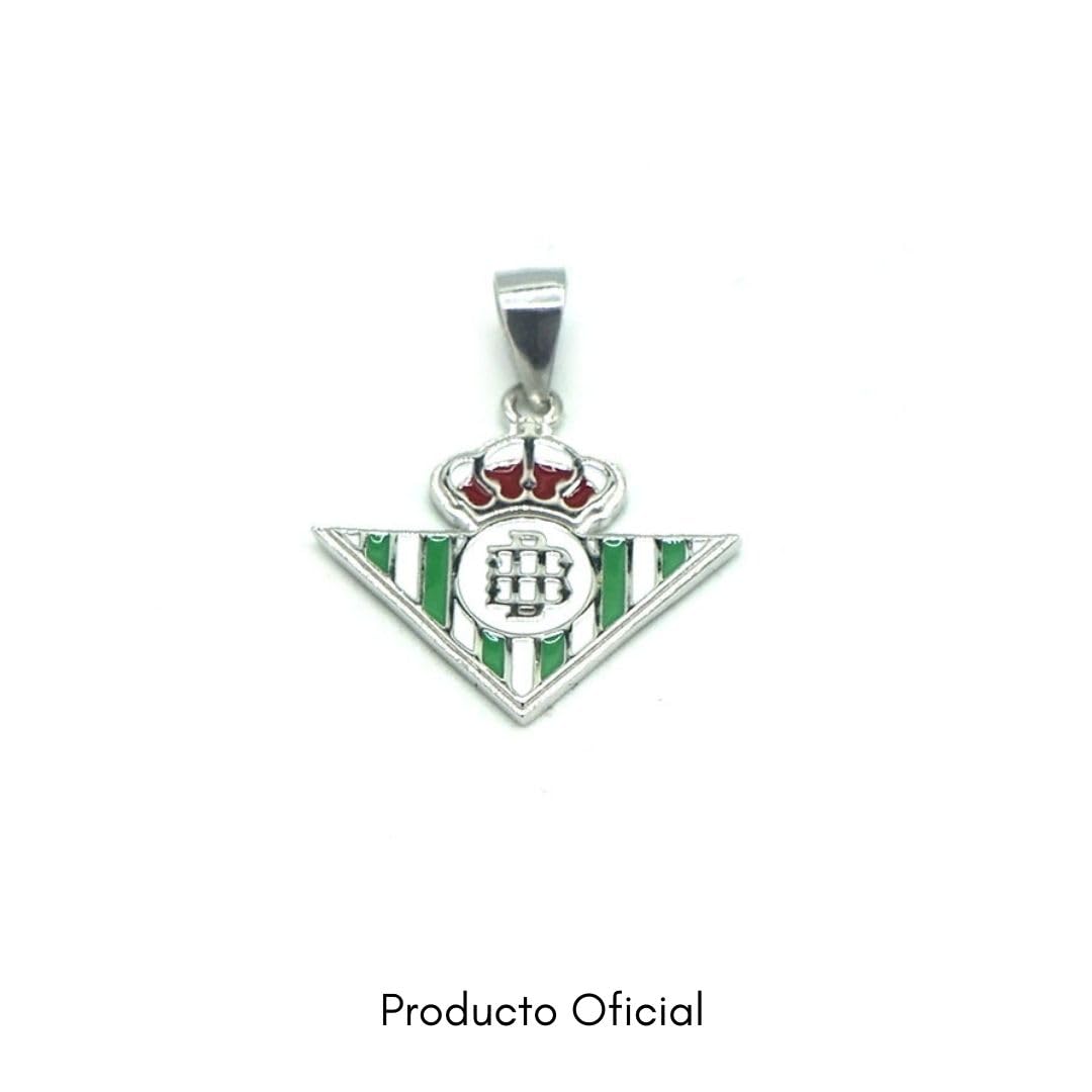 Colgante Oficial plata escudo Real Betis esmaltado