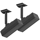 Tiebutie Angle Adjustable Speaker Wall Mount for Bose Speakers - Ceiling & Wall Mount for Bose UB-20 Series II, SoundTouch, CineMate, Lifestyle, Acoustimass, Cube Surround Speaker Bracket, 2 Pack