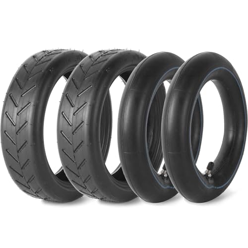 AR-PRO (2-Sets) 8.5'x2 Scooter Tire and Inner Tubes, 50/75-6.1 Pneumatic Replacement Wheels with Straight Valve, Compatible with Gotrax GXL V2, Xiaomi M365 & Pro Electric Scooters