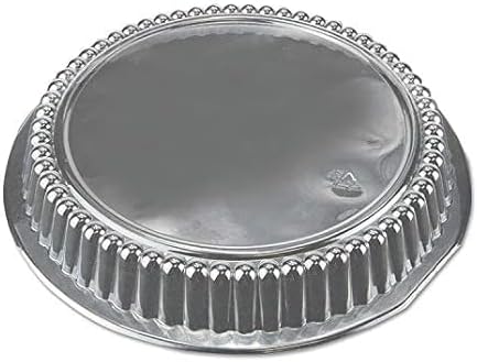 7" Clear Round Plastic Dome Lid 500/Case