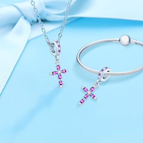 Cuentas charm compatibles con Pandora en plata de ley Eusense 6
