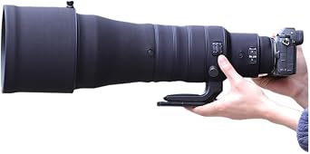 CHASING BIRDS Lens Camouflage Waterproof Coat for Nikon Z 600mm f/4 TC VR S Rainproof Lens Protective Cover Version IV Classic Black, with 1.4X and 2.0X TC