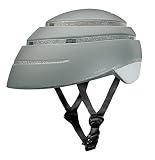 Closca Loop Casque Pliable Mixte, Gris/Blanc, M