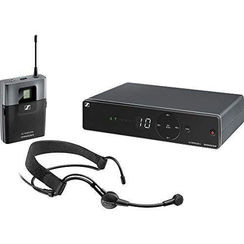 Kit inalámbrico para micrófono de cabeza Sennheiser XSW 1-ME3-A UHF (548 a 572 MHz) con funda Gator Cases GM-1W y cargador (4 pilas AA NiMH) miniatura 2