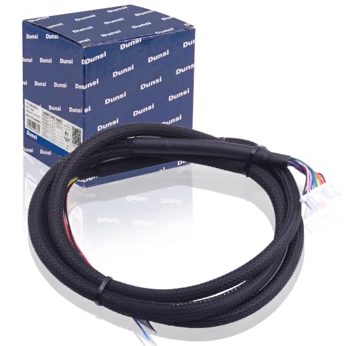 DUNSIHUI 553-106 Auto Input Output Harness 553106 Car Wire Cable Adaptor Connector Plug Kit Fit for HOL-Ley EFI 7 inch Touch Screen Digital Dash