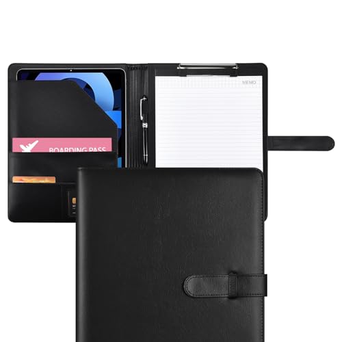 Padfolio Portfolio Clipboard Folder Pacific Mailer Resume Portfolio Folder Legal Document Organizer Legal Pad Holder for Interview School Business Office Conference