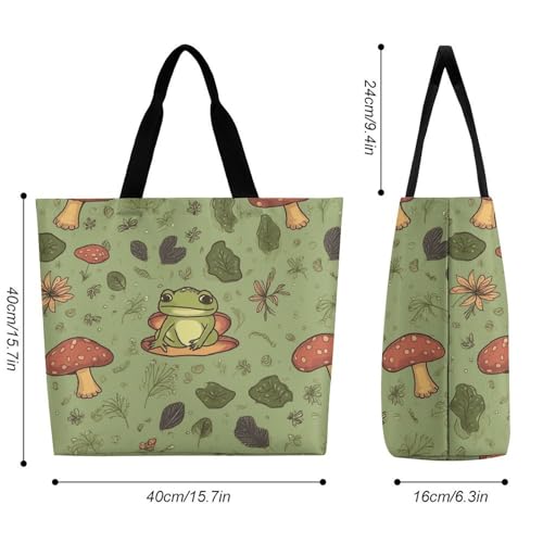 Blue Butterfly Tote Bag for Women - Reusable Foldable Grocery Shopping Bag, Crossbody Shoulder Handbag2