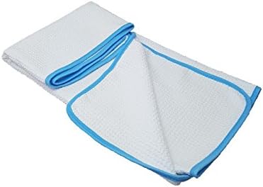 Liquid Elements Water Terminator XL Waffle Weave Drying Towel 50cm x 80cm, 500gsm, Ultra Absorbant, Krystal Kleen Detail