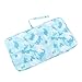Akozon Akozon Foldable Portable Diaper Changing Pad – Nylon Baby Changing Mat for Home, Car, and Outdoor Use (Water Blue Graffiti)