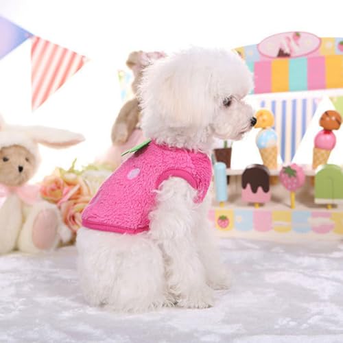Disfraz térmico para perros pequeños PENIKOKO 2XS rosa miniatura 7