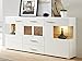 Produktbild möbelando Sideboard Anrichte Beistellschrank Highboard Vitrinenschrank Schrank Kathlin I