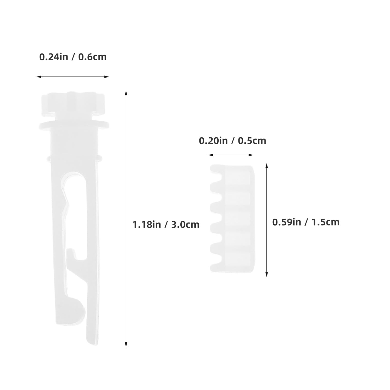 GOOHOCHY 1set Vertical Blind Replacement Stems and Gears Smooth for Easy Repair of Broken Vertical Blinds Includes Stems and Gears for Comprehensive Fixing