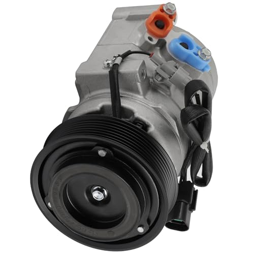 Image of ECCPP A /C Compressor with Clutch 2000-2002 Fit for Mitsubishi Montero 3.5L 2003-2006 Fit for Mitsubishi Montero 3.8L AC Compressor