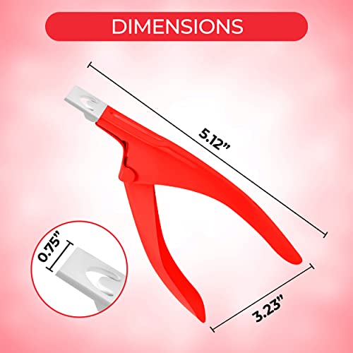 Cortaúñas Profesional de Acero Inoxidable para Uñas Acrílicas miniatura 2