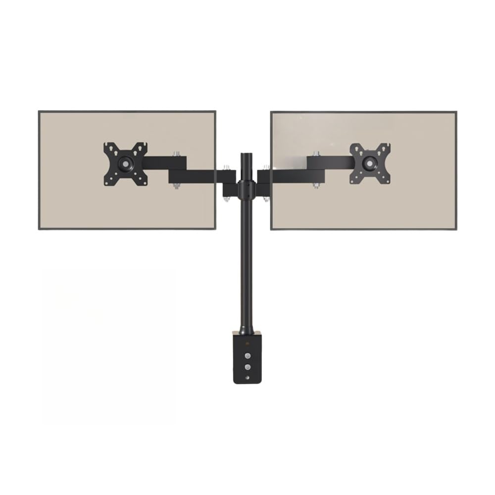 Brazo for Monitor, Monitor Doble, Ajustable en Altura, articulado