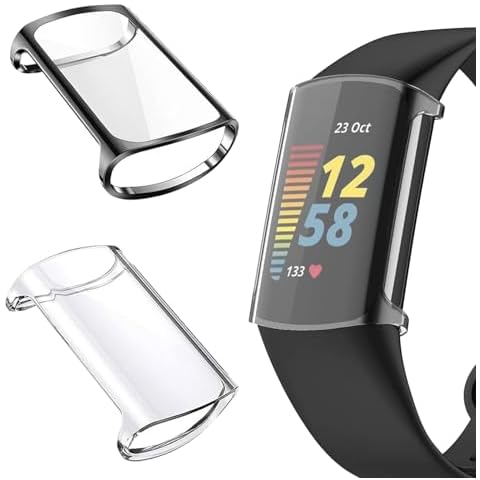LIANCGJUE TPU Case for Fitbit Charge 5/6 Cover