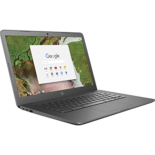 HP Chromebook 14-inch -Laptop -with 180-Degree -Hinge, Intel Celeron N3350 -Processor, 4 GB -RAM, 32 GB eMMC Storage, Chrome OS (14-ca040nr, Gray)